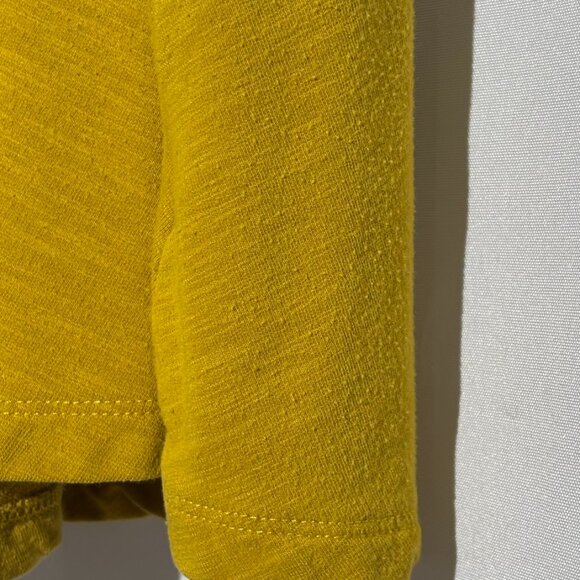 Eri & Ali Anthropologie Yellow Shirt Size Small - Picture 4 of 5